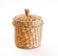 Wicker box Royalty Free Stock Photo