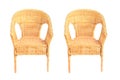 Wicker chairs