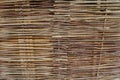 Wicker fence made of natural branches, beackground, texture Royalty Free Stock Photo