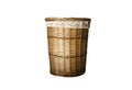 Wicker laundry flasket Royalty Free Stock Photo