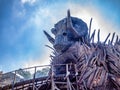 The Wicker Man at Alton Towers Royalty Free Stock Photo