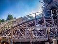 The Wicker Man at Alton Towers Royalty Free Stock Photo