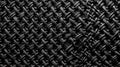 Wicker Noir: A Cinematic Macro View of Nylon Texture