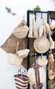 Wicker objects Royalty Free Stock Photo