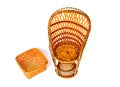Wicker objects Royalty Free Stock Photo