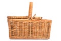 Wicker picnic basket