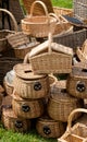 Wicker picninc baskets and hampers