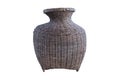 Wicker round bamboo basket