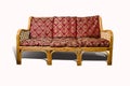 Wicker sofa