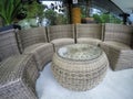 Wicker Sofa