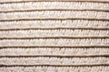 Wicker straw texture background. Straw hat weaving close-up macro Royalty Free Stock Photo