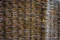 Wicker willow surface background