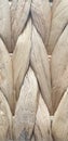 Rattan wickerwork texture close up,rattan dry leaves Royalty Free Stock Photo