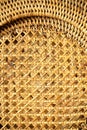 Wicker woven pattern for background or texture Royalty Free Stock Photo