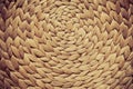 Wicker woven pattern for background or texture Royalty Free Stock Photo