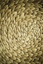 Wicker woven pattern for background or texture Royalty Free Stock Photo