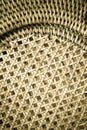 Wicker woven pattern for background or texture Royalty Free Stock Photo