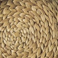 Wicker woven pattern for background or texture Royalty Free Stock Photo