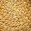 Wicker woven pattern for background or texture Royalty Free Stock Photo
