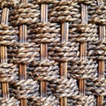 Wickerwork basketry textured background