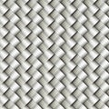 Wickerwork metal pattern background