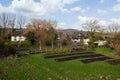 Detached thatched farmhouse Royalty Free Stock Photo