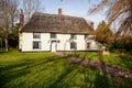 17th Century thatched farmhouse Royalty Free Stock Photo