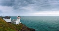 Wicklow Lighthouse at Wicklow, Ireland Royalty Free Stock Photo