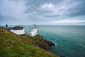 Wicklow Lighthouse at Wicklow, Ireland Royalty Free Stock Photo