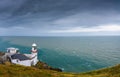 Wicklow Lighthouse at Wicklow, Ireland Royalty Free Stock Photo