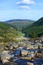Wicklow Mountains and waterfall