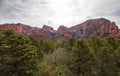 Wide Angle of Kolob Royalty Free Stock Photo