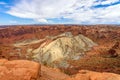 Panorama of Upheaval Dome Royalty Free Stock Photo