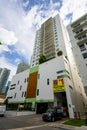 Wide angle photo Brickell First Apartments rental community housing