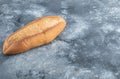 Wide angle photo of loaf of bread