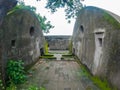 Wide Angle Shot From Inside Of Old Ruins Of Abandoned Sewri Fort In Mumbai, India