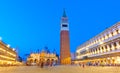 Saint Marks square in Venice Royalty Free Stock Photo