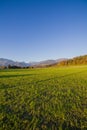 Wide angle Slovenian alps