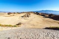 Monte Alban Wide Angle View Royalty Free Stock Photo