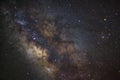 A wide angle view of the Antares Region of the Milky Way Royalty Free Stock Photo