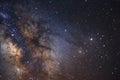 A wide angle view of the Antares Region of the Milky Way Royalty Free Stock Photo