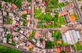 Wide Angle View Of Banos, Ecuador Royalty Free Stock Photo