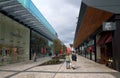 Wide Angle View of the Lexicon Shopping Center in Bracknell, England