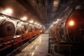 wide-angle view of particle accelerator facility