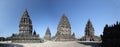 Wide Angle View Prambanan Temple Complex