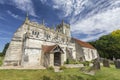 Wide Angle View of English Church