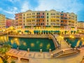 Venice Doha two bridge Royalty Free Stock Photo