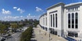 Wide angle view of Yankee Stadium in the Bronx New York Royalty Free Stock Photo