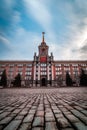 Wide angle symmetrical view of Yekaterinburg City Administration