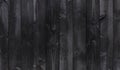 Wide black wooden background, old wooden planks texture Royalty Free Stock Photo